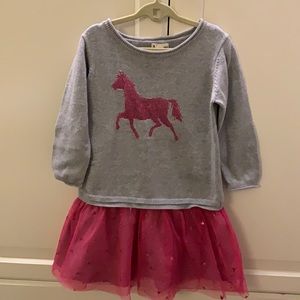Hatley size 5 unicorn dress